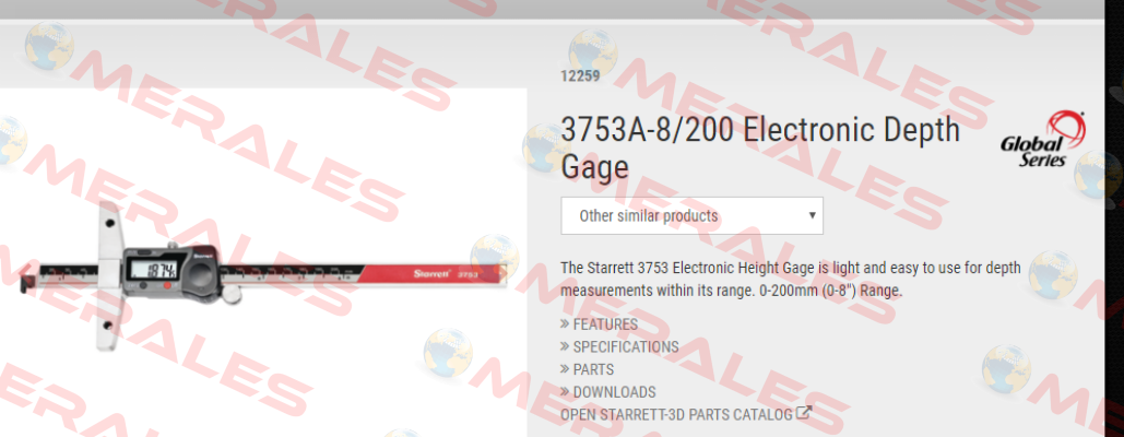3753A-8/200 Starrett