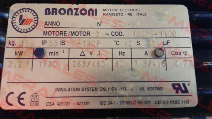 GR 100 B5 (374980)  Bronzoni