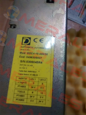 DDC4-10-400/20  Duplomatic