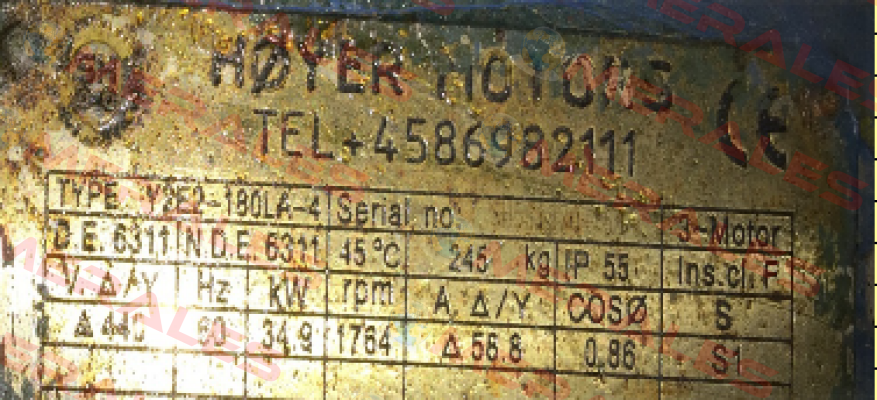 Y2E2 180LA-4 Hoyer Motors
