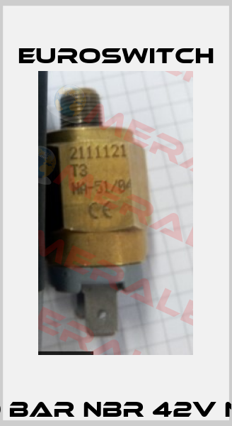  Pressure switch 1-10 bar NBR 42V NO Faston G1/8 - SUCO  Euroswitch