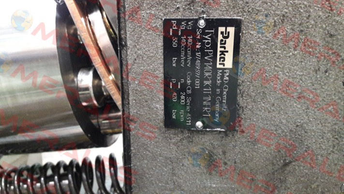 PV140R1K1T1NFR1 alternative is  PV140R1K1T1NMMC  Parker