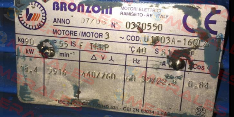 U1003A1100  Bronzoni