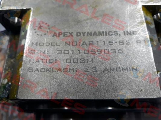 10115AB115-003-S2-P1  Apex Dynamics