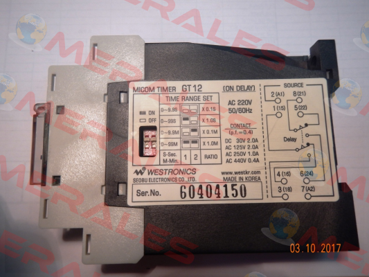 Micom G12 Obsolete!! Replacement by GTN - S2.  Luxco (formerly Westronics)