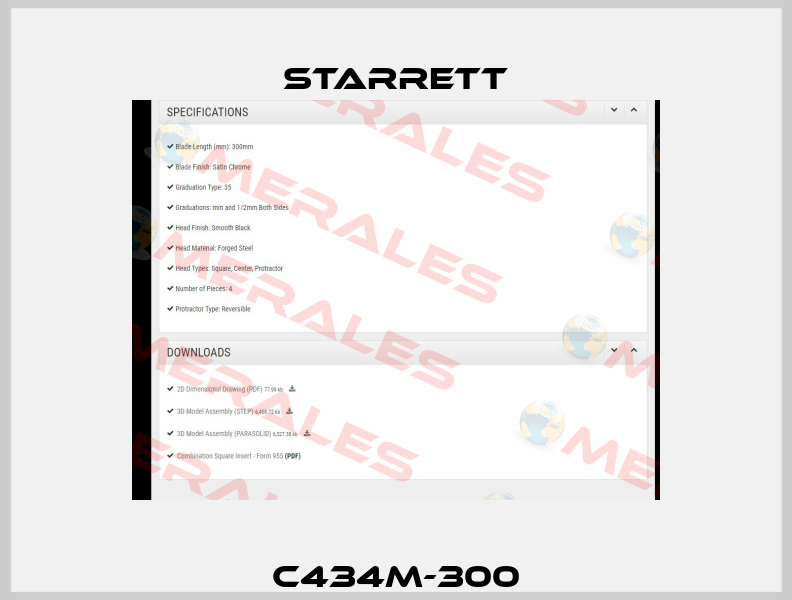 C434M-300 Starrett