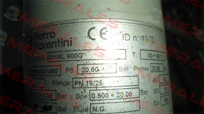 DIVAL 600G PN 16/25  Pietro Fiorentini