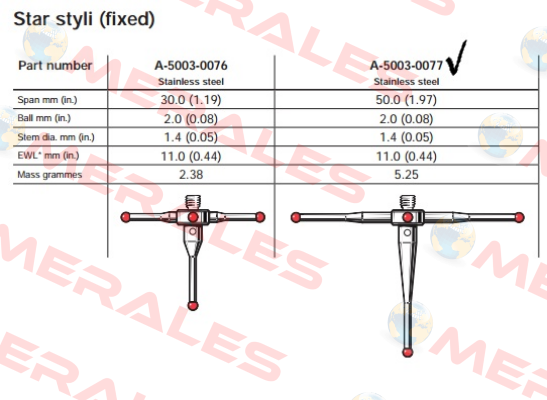 A-5003-0077 Renishaw