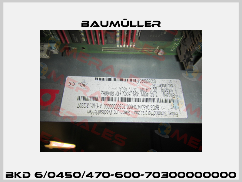 BKD 6/0450/470-600-70300000000 Baumüller