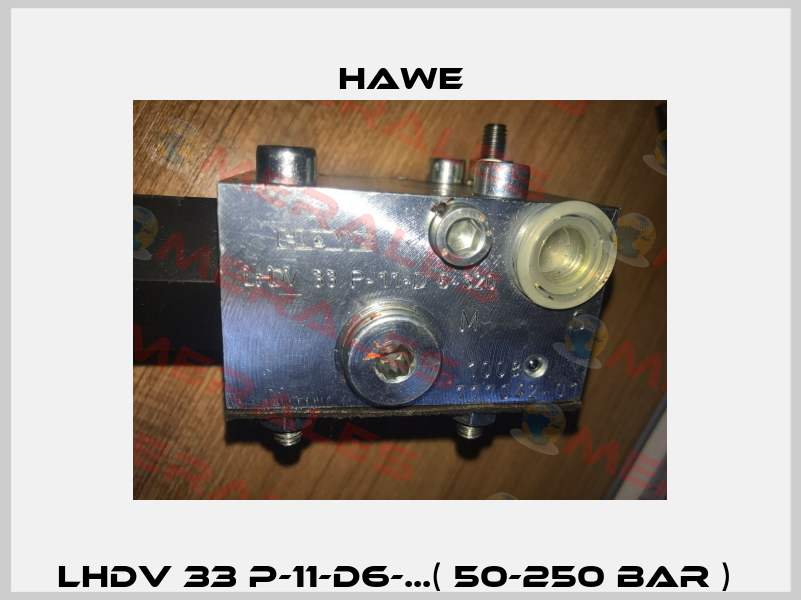 LHDV 33 P-11-D6-...( 50-250 BAR )  Hawe
