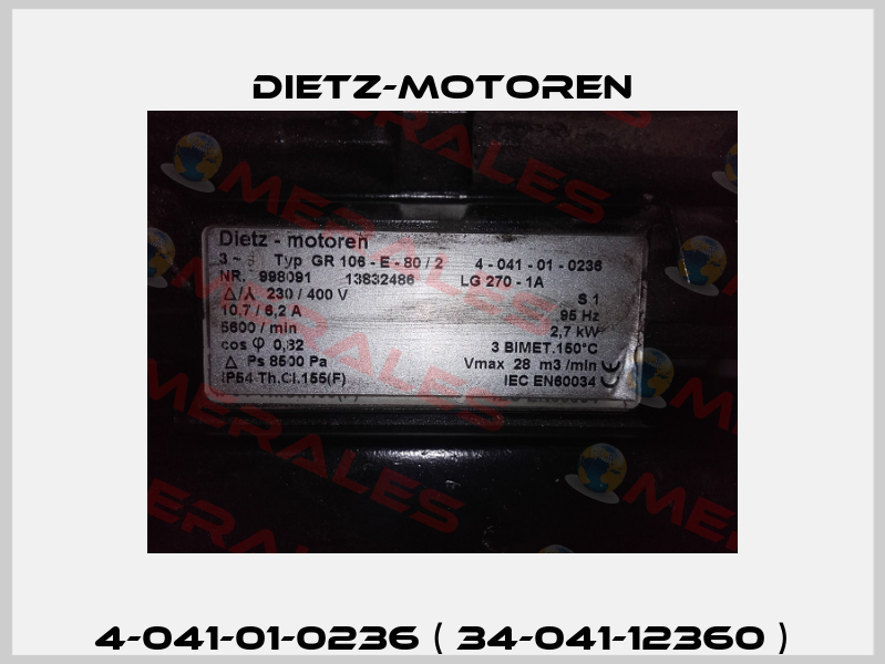 4-041-01-0236 ( 34-041-12360 ) Dietz-Motoren