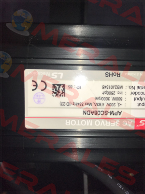 APM - SC08 ADN obsolete, alternative Yaskawa motor SGMJV08 + driver SGDV5R5  LS Mecapion