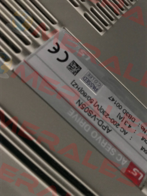 APD-VS05N obsolete, alternative Yaskawa motor SGMJV08 + driver SGDV5R5 LS Mecapion