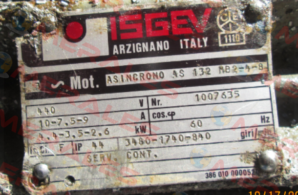 AS132 MB2/4/8 (OEM*)  Isgev