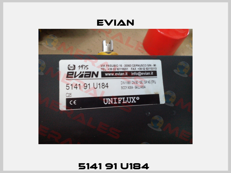 5141 91 U184  Evian