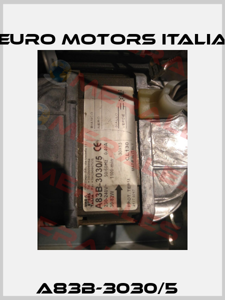 A83B-3030/5   Euro Motors Italia