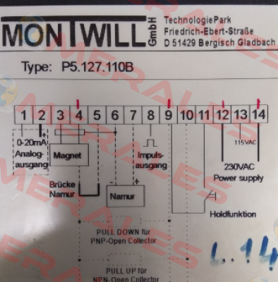P5.127.110B  obsolete/ replaced by M3-1FR5B.03X7.S70BD   Montwill