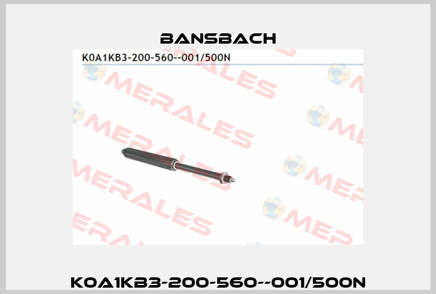 K0A1KB3-200-560--001/500N Bansbach