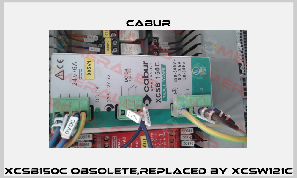XCSB150C obsolete,replaced by XCSW121C Cabur