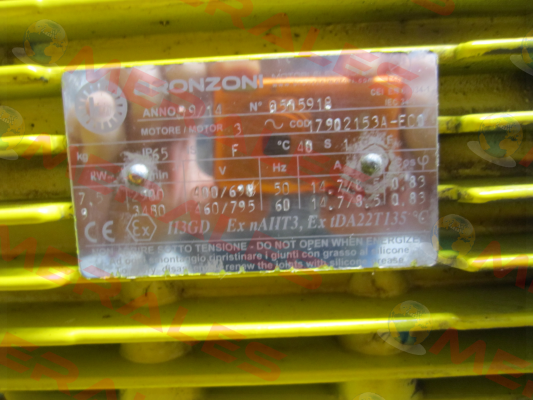 kw 7,5 V400/690         Bronzoni