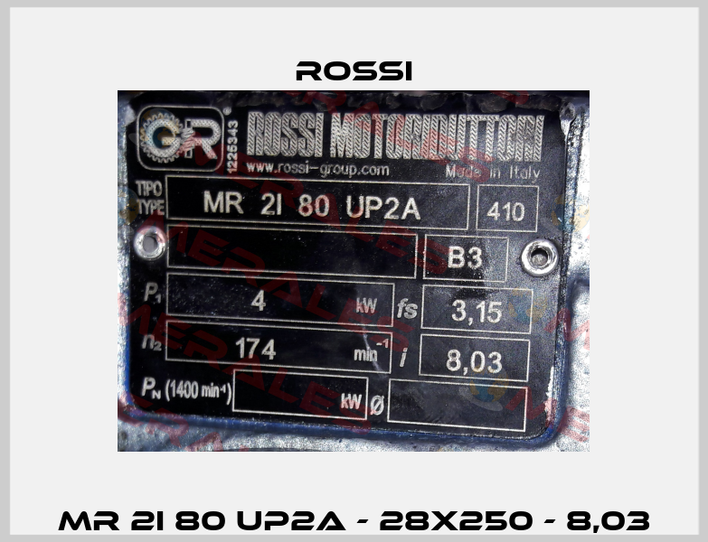 MR 2I 80 UP2A - 28x250 - 8,03 Rossi