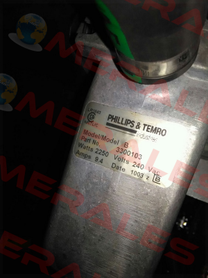P/N 3300103 Phillips-Temro