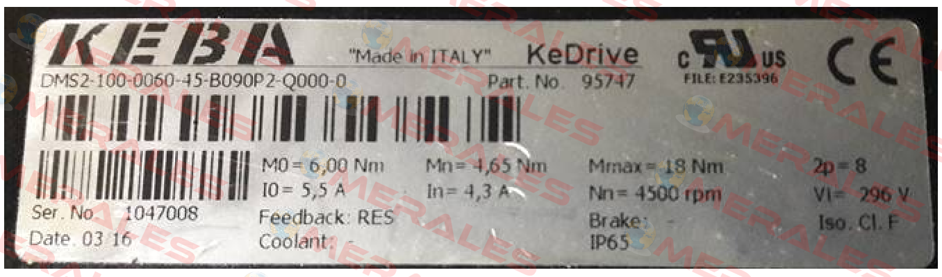 DMS2-100-0060-45-B090P2-Q000-0  Keba