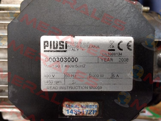 Repair Kit For 000303000 (S/N: 14355172P)  Piusi
