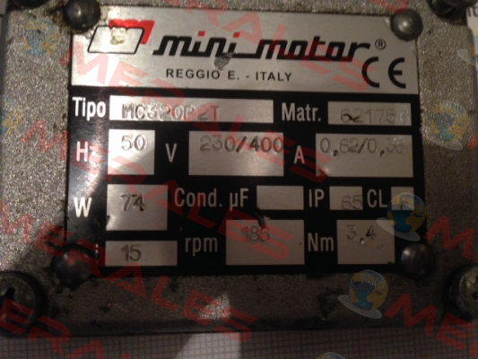 MC 320 P2T - B5  Minimotor
