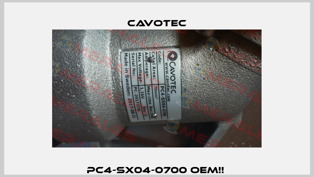 PC4-SX04-0700 OEM!!  Cavotec