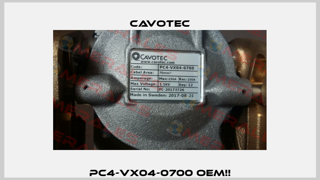 PC4-VX04-0700 OEM!! Cavotec