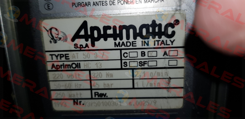 AT50 B7 (41200/005)  Aprimatic