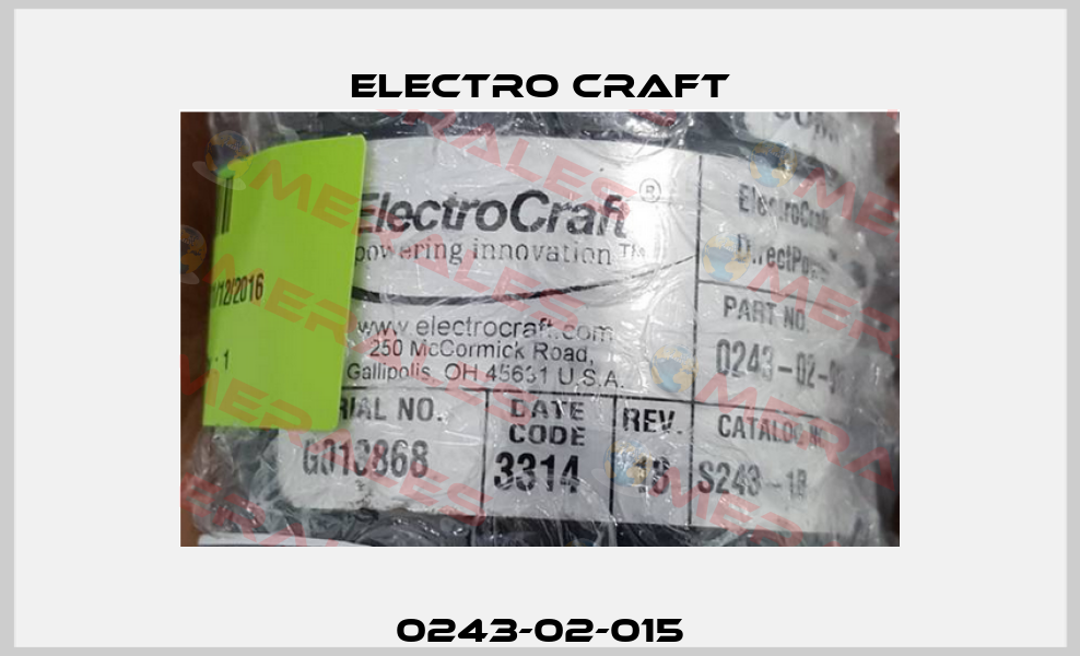 0243-02-015 ElectroCraft
