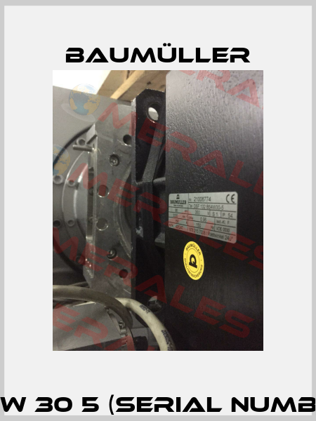 DSF 132 B 54 W 30 5 (serial number 21006774) Baumüller