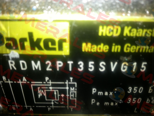 RDM2PT35SVG15 - obsolete, replaced by - RDM2PT35SVG  Parker