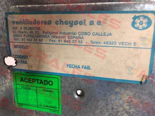 7600013 Chaysol