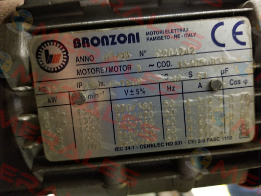 15A050838  Bronzoni