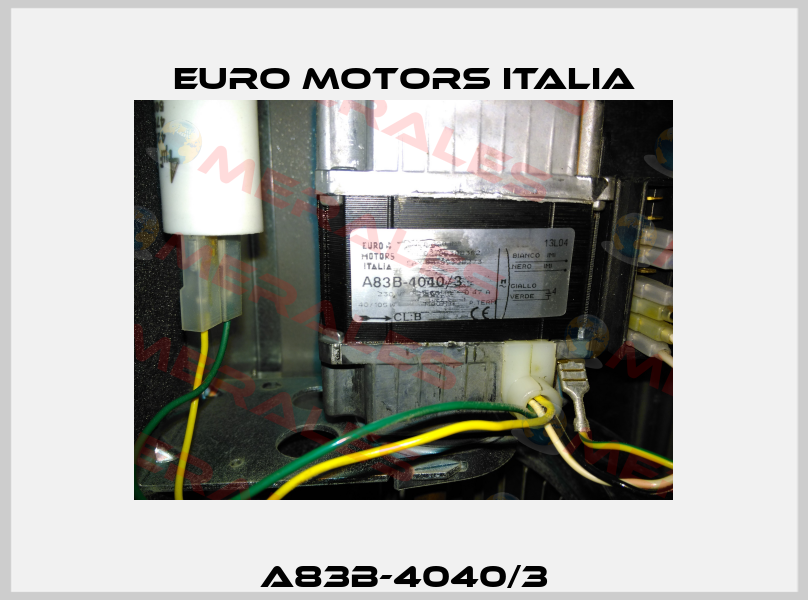 A83B-4040/3 Euro Motors Italia