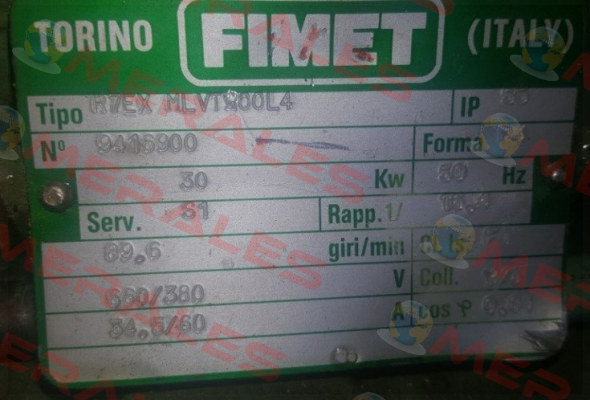 TR7EX MLVT800L4 Fimet