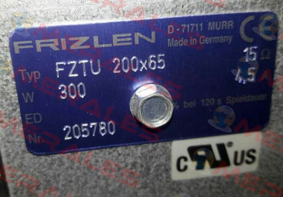 FZTU200X65-15 Frizlen