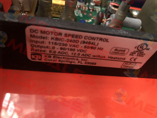 KBIC-240D (9464) KB Electronics