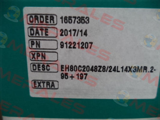 EH80C2048Z8/24L14X3MR.295+197 Eltra Encoder