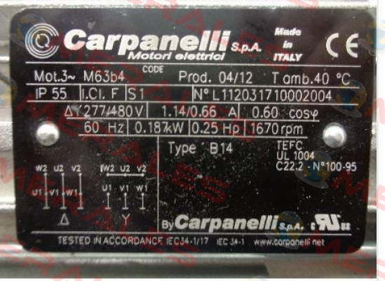 Typ 63L/4-UL/CSA (M63b4)   Carpanelli