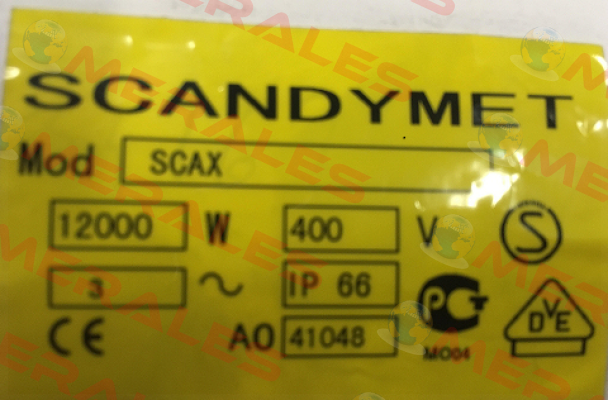 SCAX 12kW (AO41048) SCANDYMET