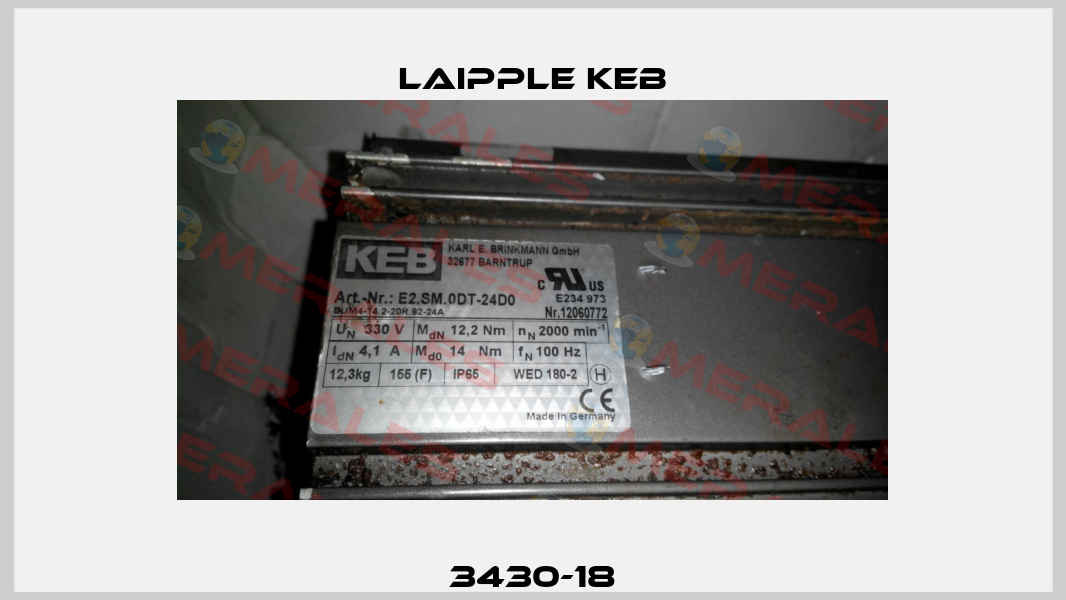 3430-18 LAIPPLE KEB