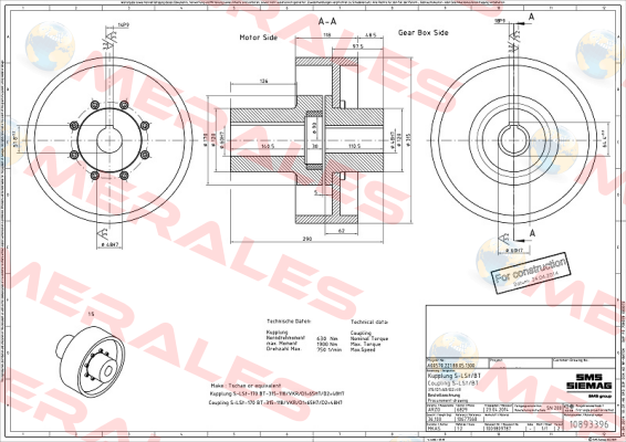 SL BT 170 – St – VkR  Tschan