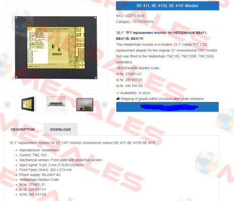 LCD12-0035 - obsolete, replaced by - LCD12-0035c  TSUBIS