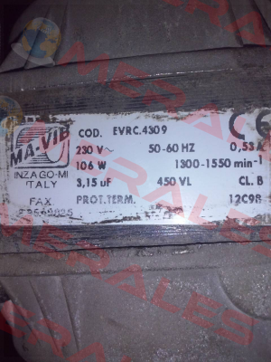 Code: EVRC.4309 REPLACED BY ER4L330SA.002  MA-VIB