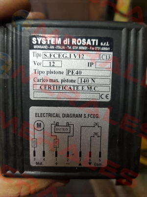 S.FCEG.IV12 System di Rosati