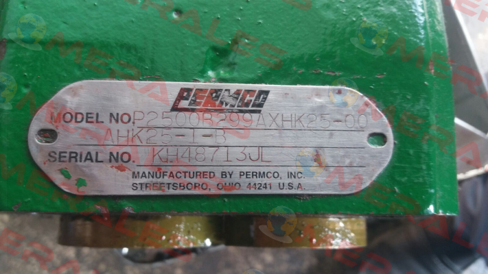 P2500B299AXHK25-00AHK25-1  Permco